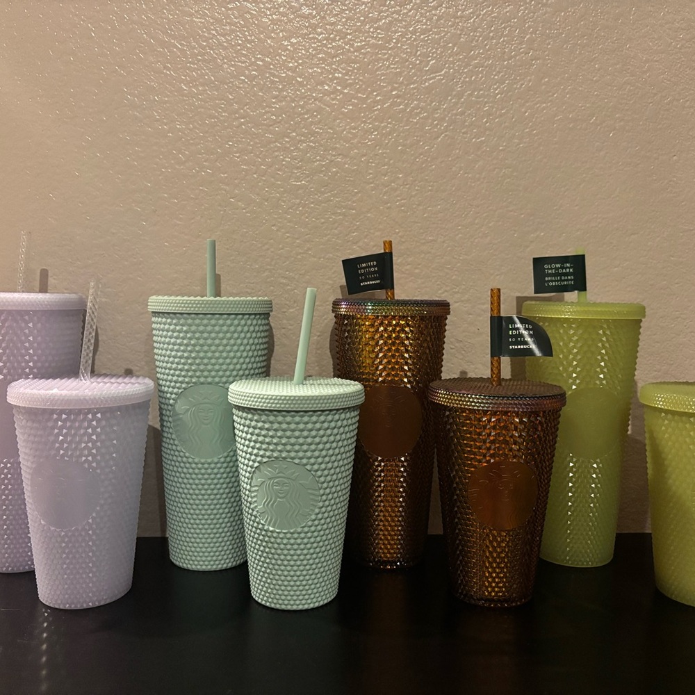 Starbucks Vibrant Tumbler Collection - Pastel, Copper, Lime